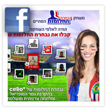 Celio World cup - Facebook application